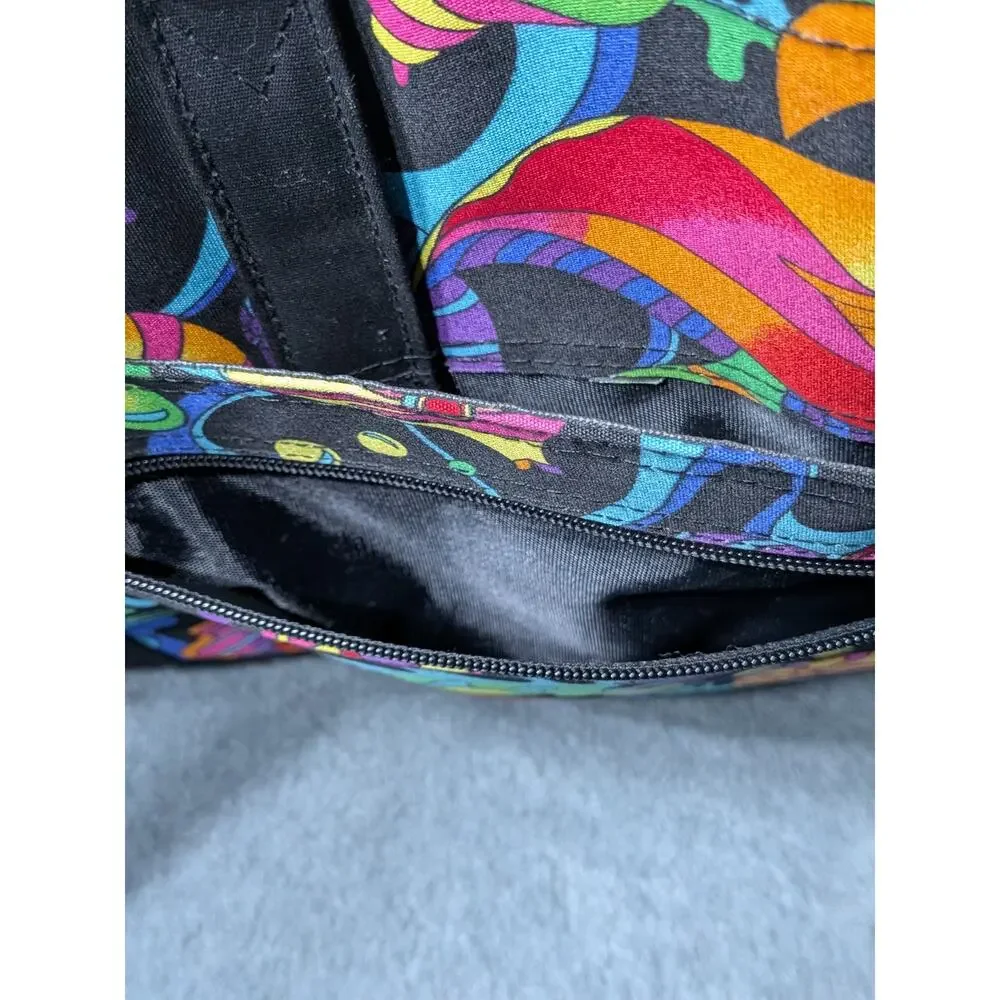 OAHU KAUAI HAWAII MAUI Tote Bag Tropical Floral Multicolor Hawaiian Travel Zip